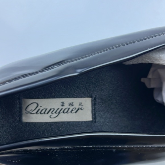 Qianyaer Horsebit Patent Platform Loafers - Size 40 - N187-6 - Picture 4 of 7